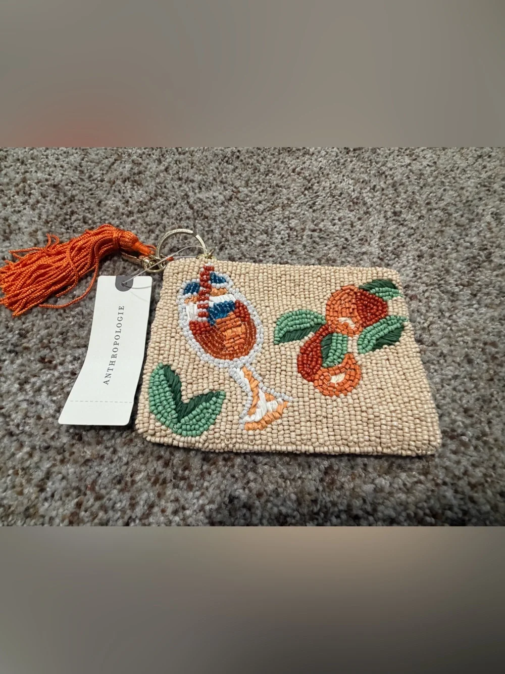 Anthropologie Beaded Coin Purse: 🍑Summer Edition🍑